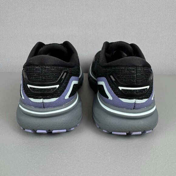 Brooks Ghost 15 Running Sneakers Shoes Womens 9 Black Jacaranda Salt 1203801B011 - Picture 4 of 9